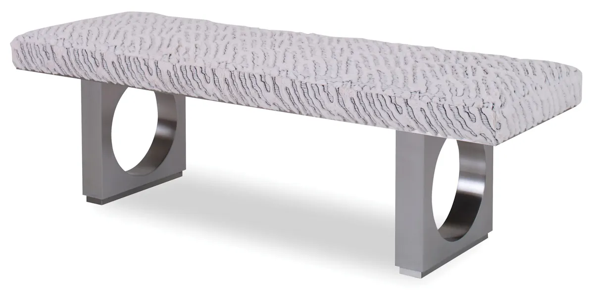 Ambella Home 183-00 Void Bench Metal Base Ambella Home 183-00 Void Bench Metal Base
