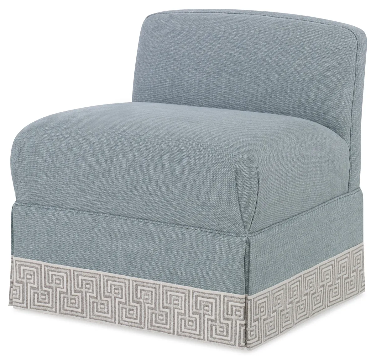 Ambella Home 223-00 Chloe Chair Skirted Ambella Home 223-00 Chloe Chair Skirted