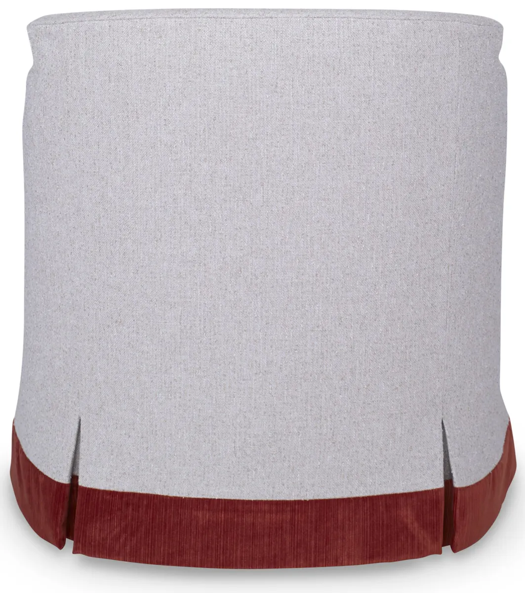 Ambella Home 228-00 Barbara Swivel Chair Skirted Ambella Home 228-00 Barbara Swivel Chair Skirted