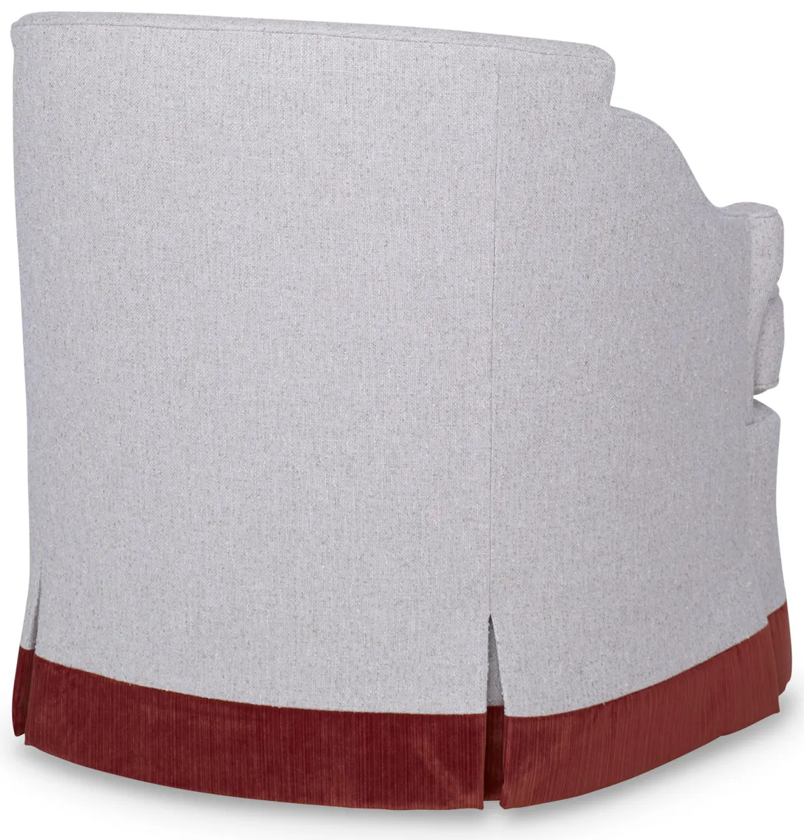 Ambella Home 228-00 Barbara Swivel Chair Skirted Ambella Home 228-00 Barbara Swivel Chair Skirted
