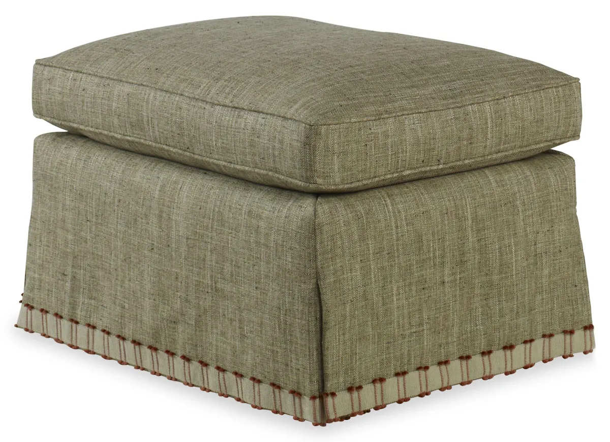 Ambella Home 235-50 Everton Ottoman Skirted Ambella Home 235-50 Everton Ottoman Skirted