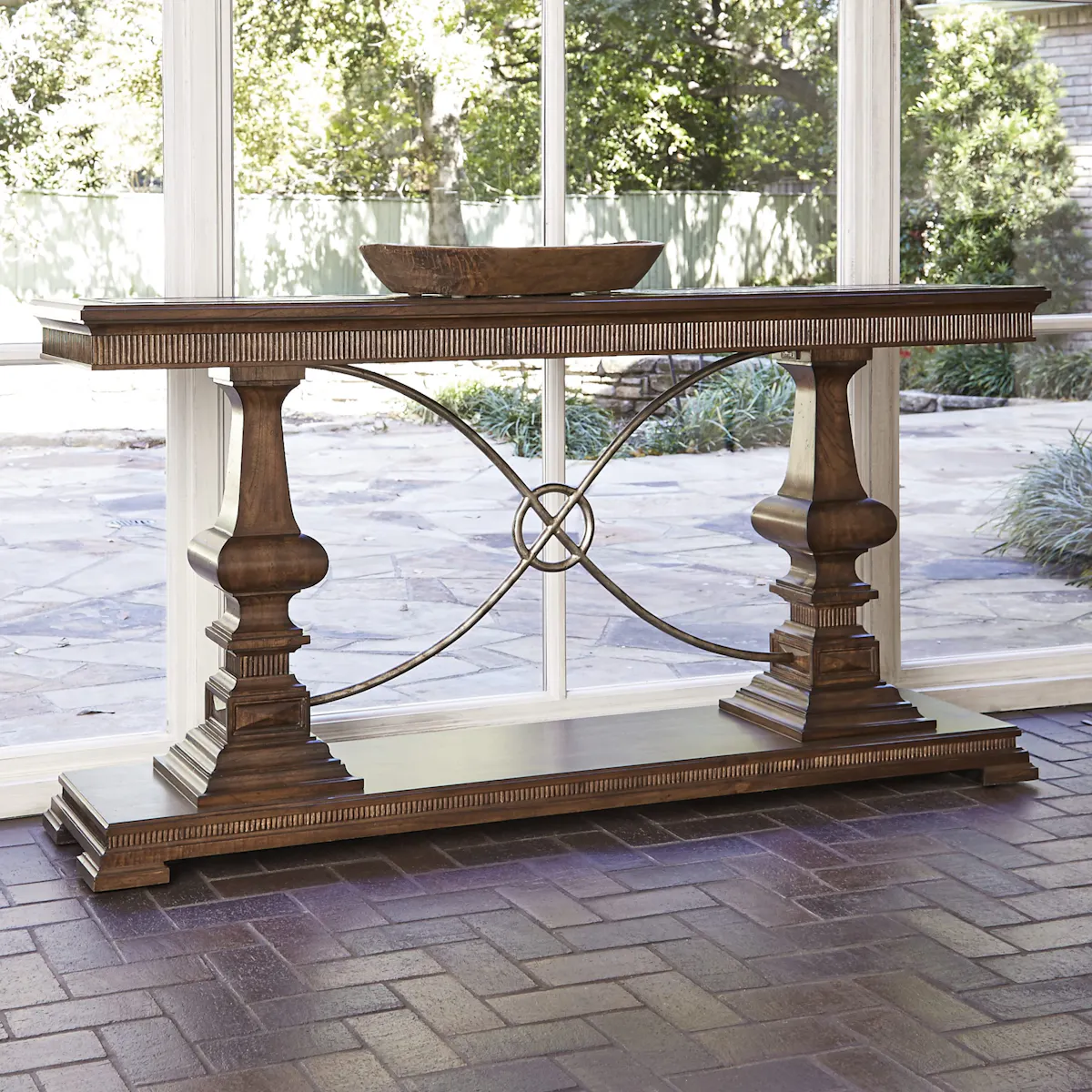 Ambella Home 24030-850-001 Woodford Console Table Nutmeg Ambella Home 24030-850-001 Woodford Console Table Nutmeg