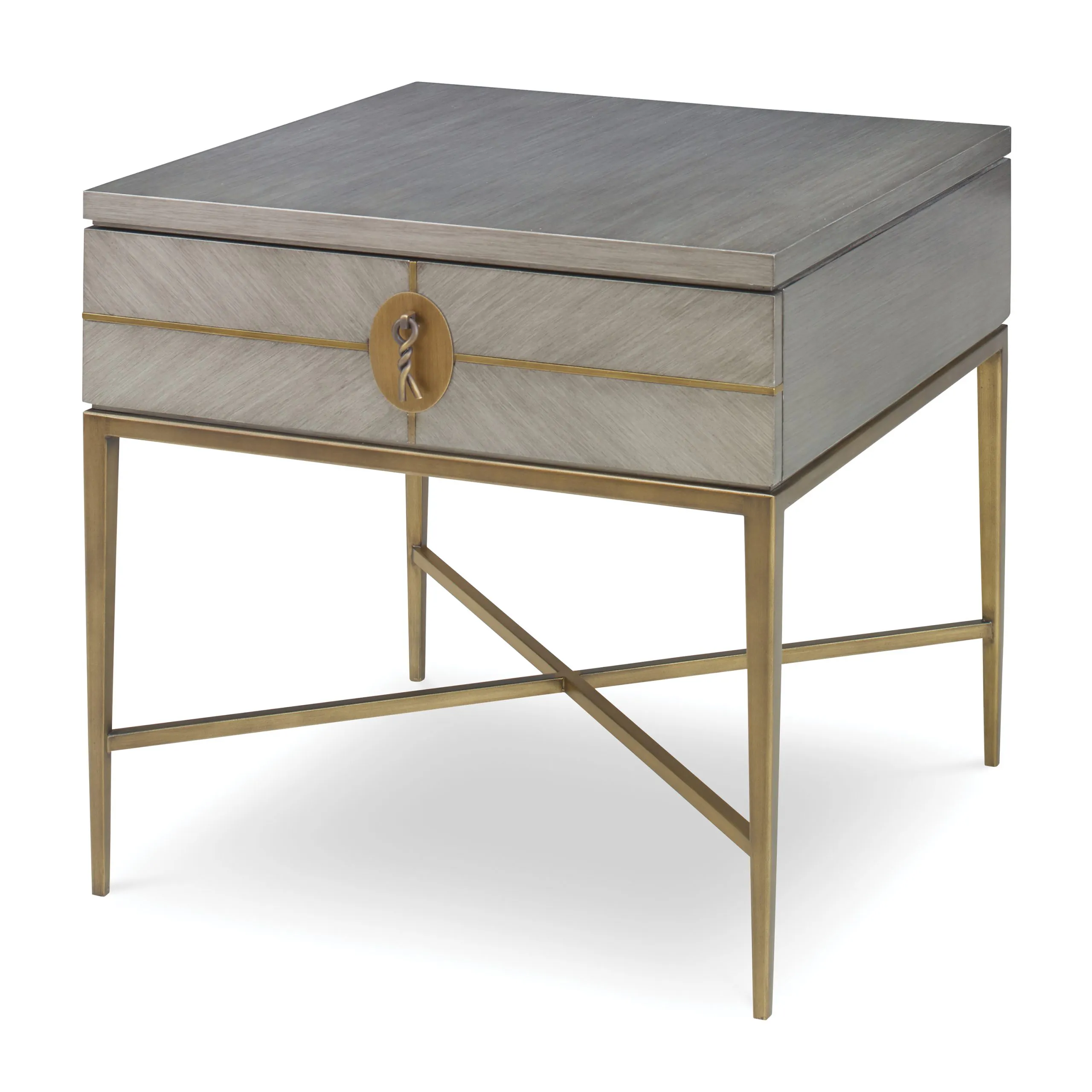 Ambella Home 24110-900-011 Longwood Square End Table