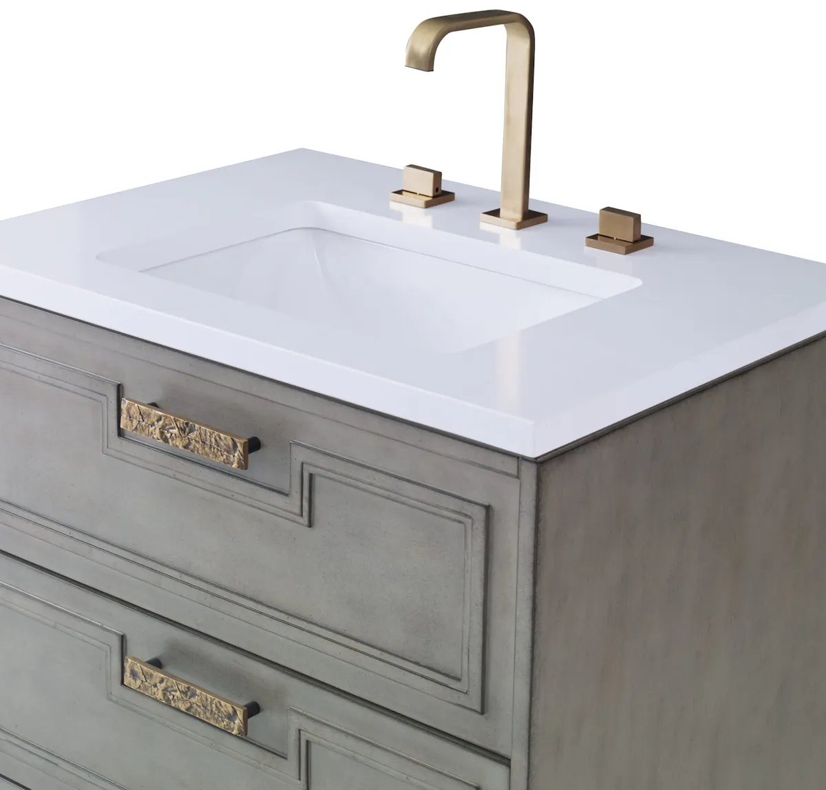 Ambella Home 24130-110-130 Bellissimi Petite Sink Chest Shadow Gr Ambella Home 24130-110-130 Bellissimi Petite Sink Chest Shadow Gr