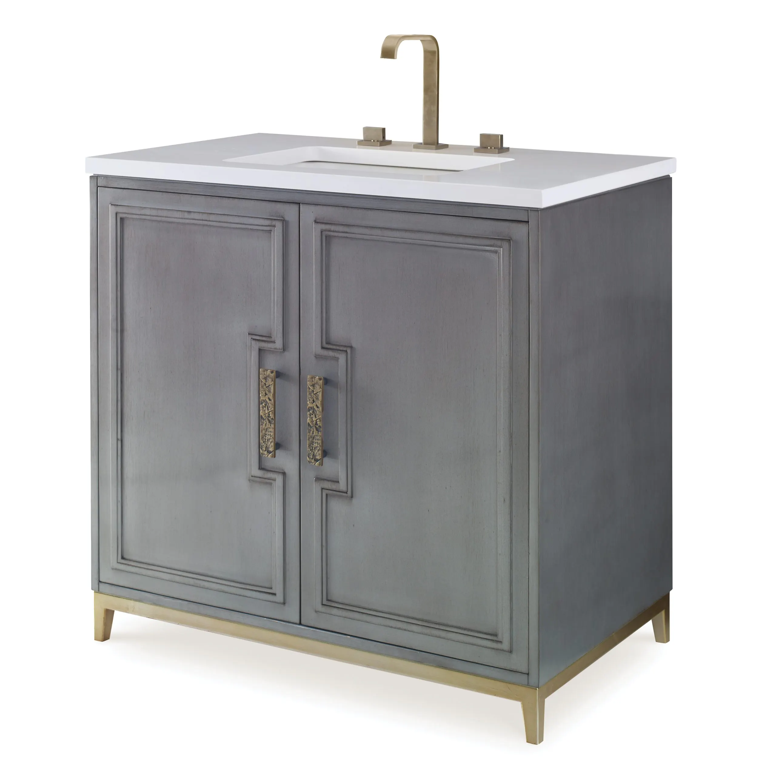 Ambella Home 24130-110-304 Bellissimi Sink Chest Steel