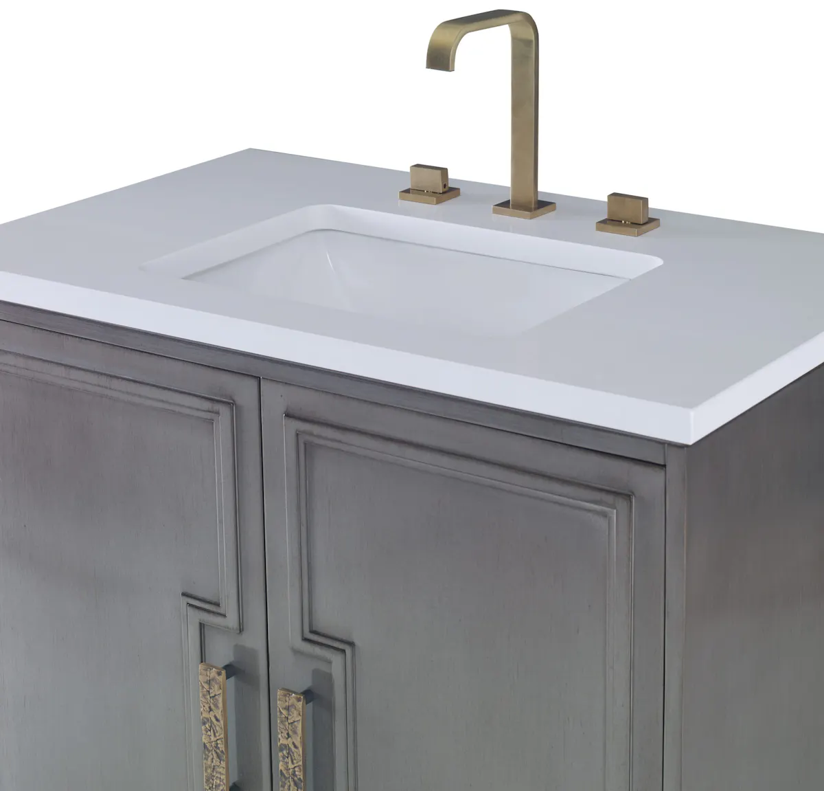 Ambella Home 24130-110-304 Bellissimi Sink Chest Steel Ambella Home 24130-110-304 Bellissimi Sink Chest Steel