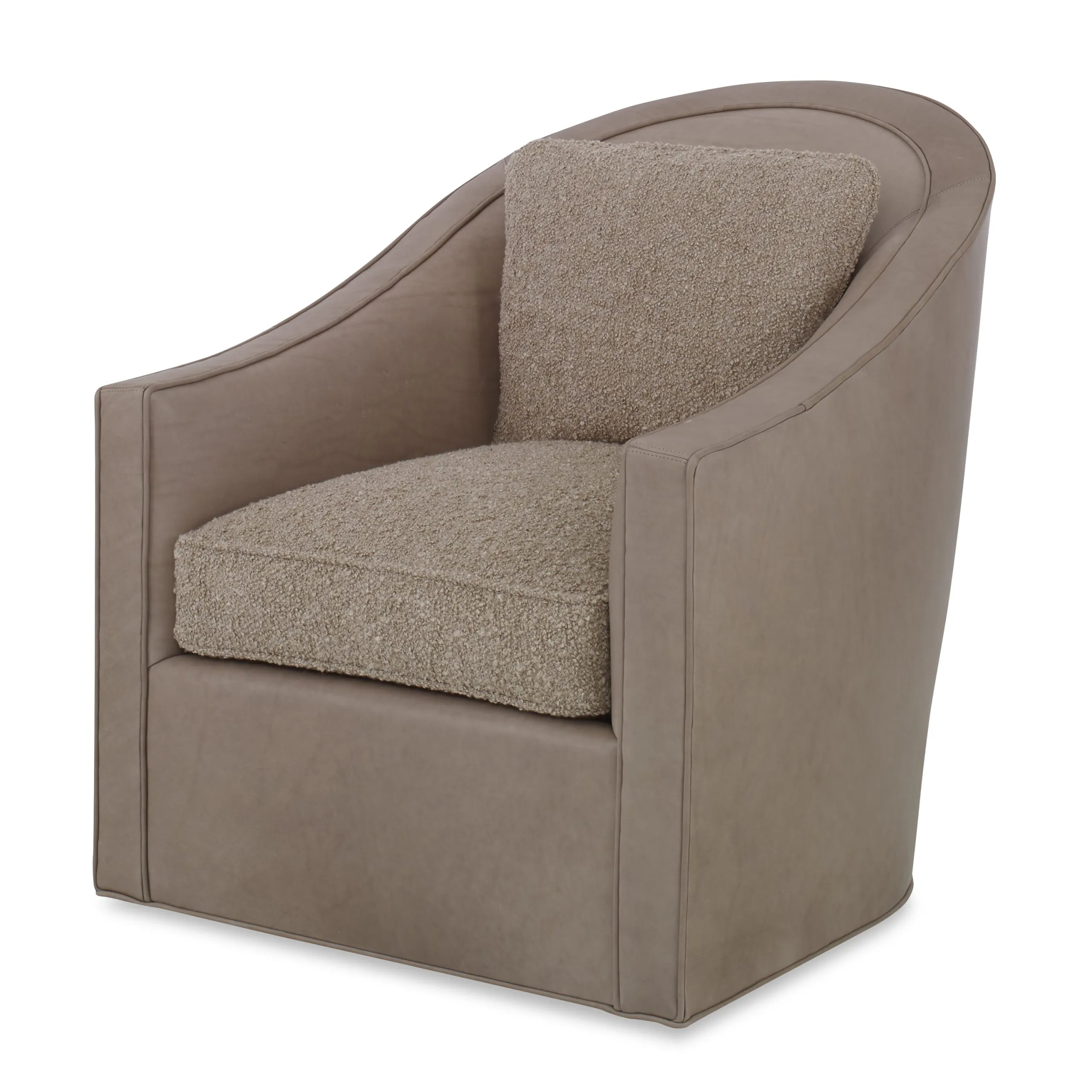 Ambella Home 264-00 Academy Swivel Chair No Wood Trim