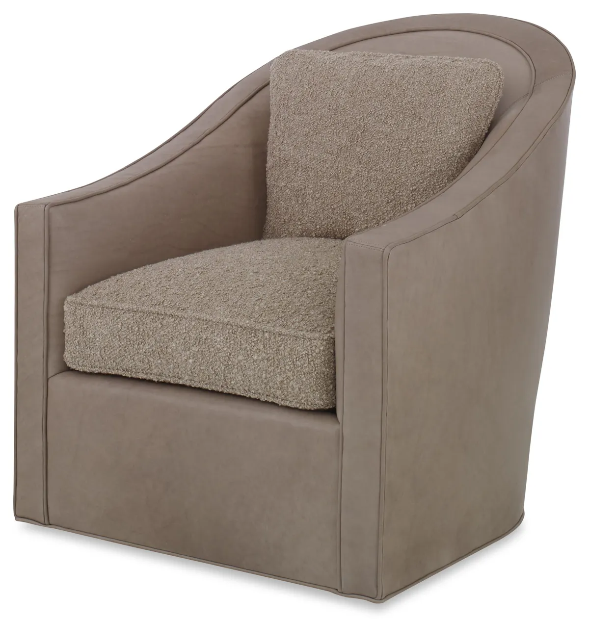 Ambella Home 264-00 Academy Swivel Chair No Wood Trim Ambella Home 264-00 Academy Swivel Chair No Wood Trim