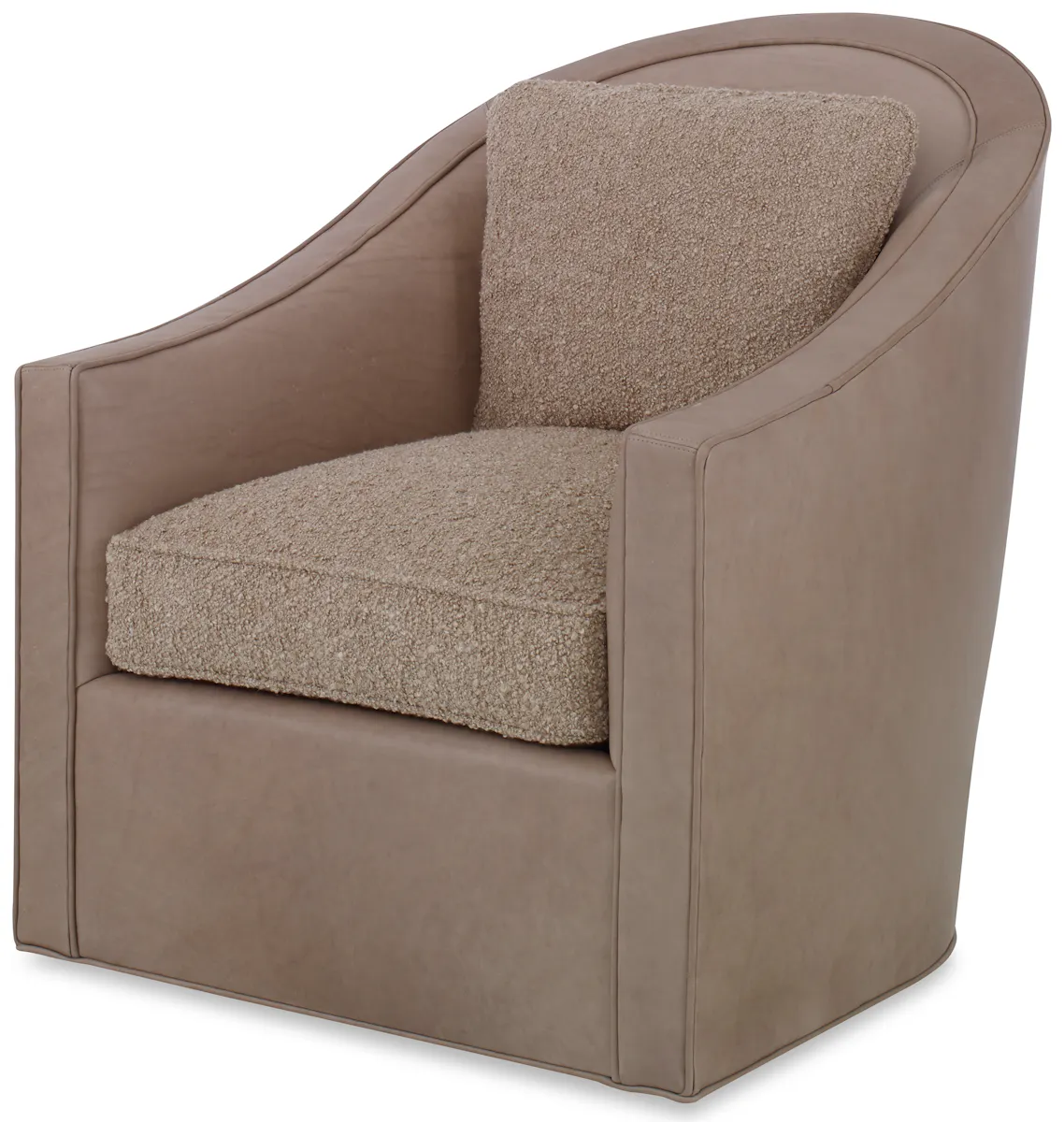 Ambella Home 264-00 Academy Swivel Chair No Wood Trim Ambella Home 264-00 Academy Swivel Chair No Wood Trim