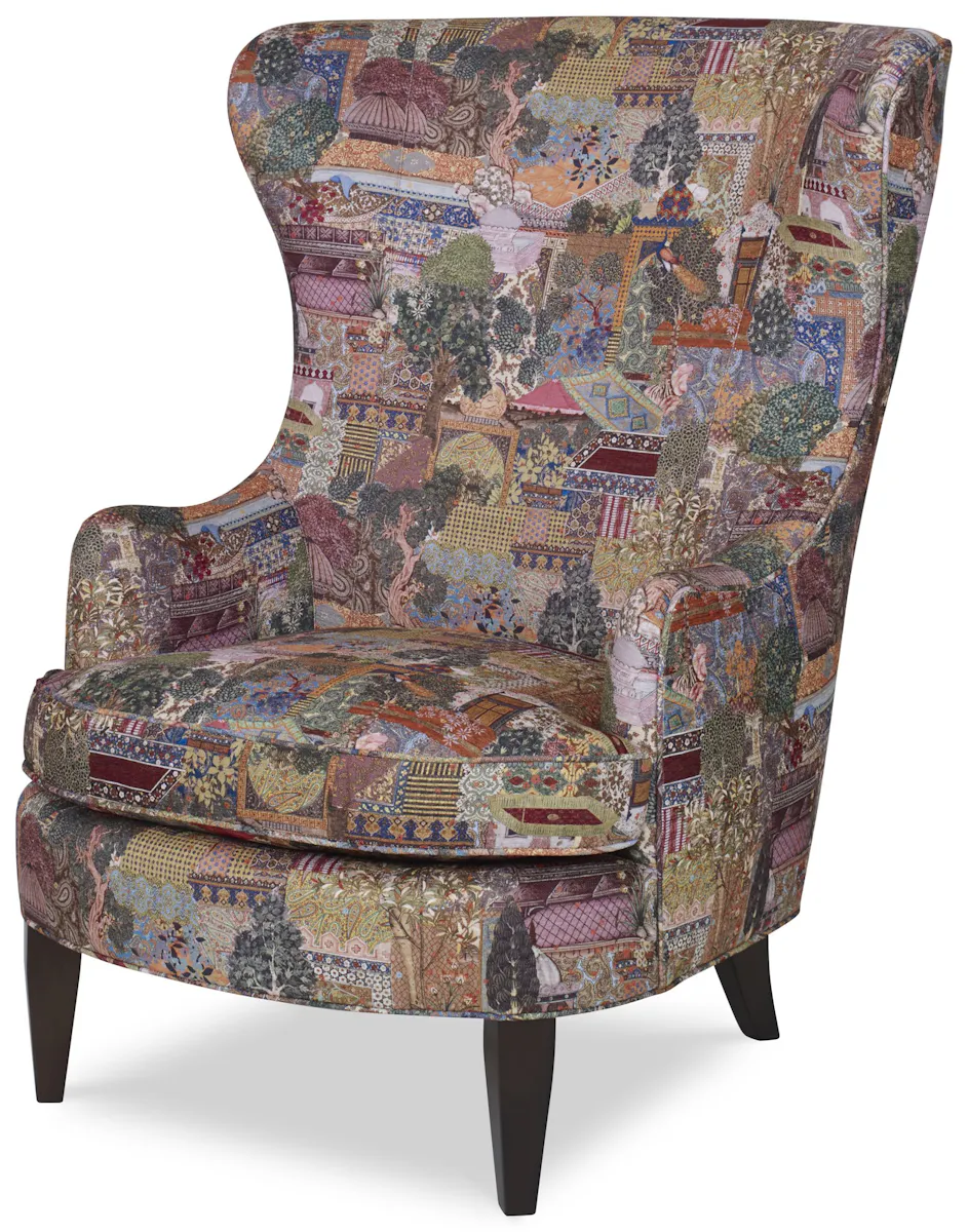 Ambella Home 265-00 Crawford Wing Chair Ambella Home 265-00 Crawford Wing Chair
