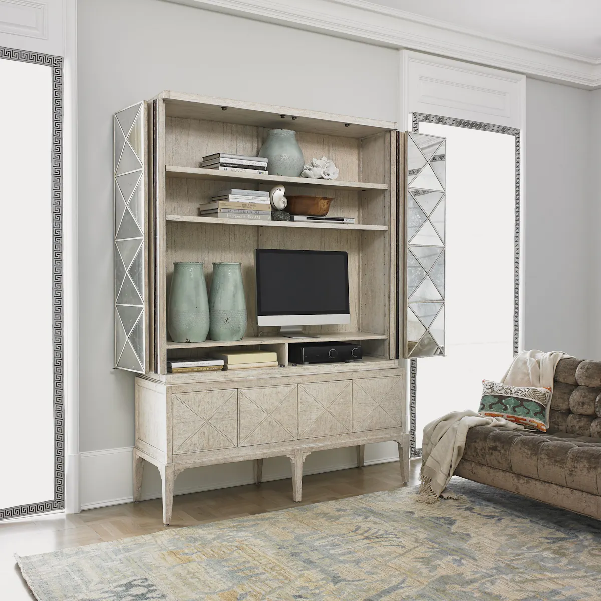 Ambella Home 27046-820-001 Escher Multi-Use Cabinet Ambella Home 27046-820-001 Escher Multi-Use Cabinet