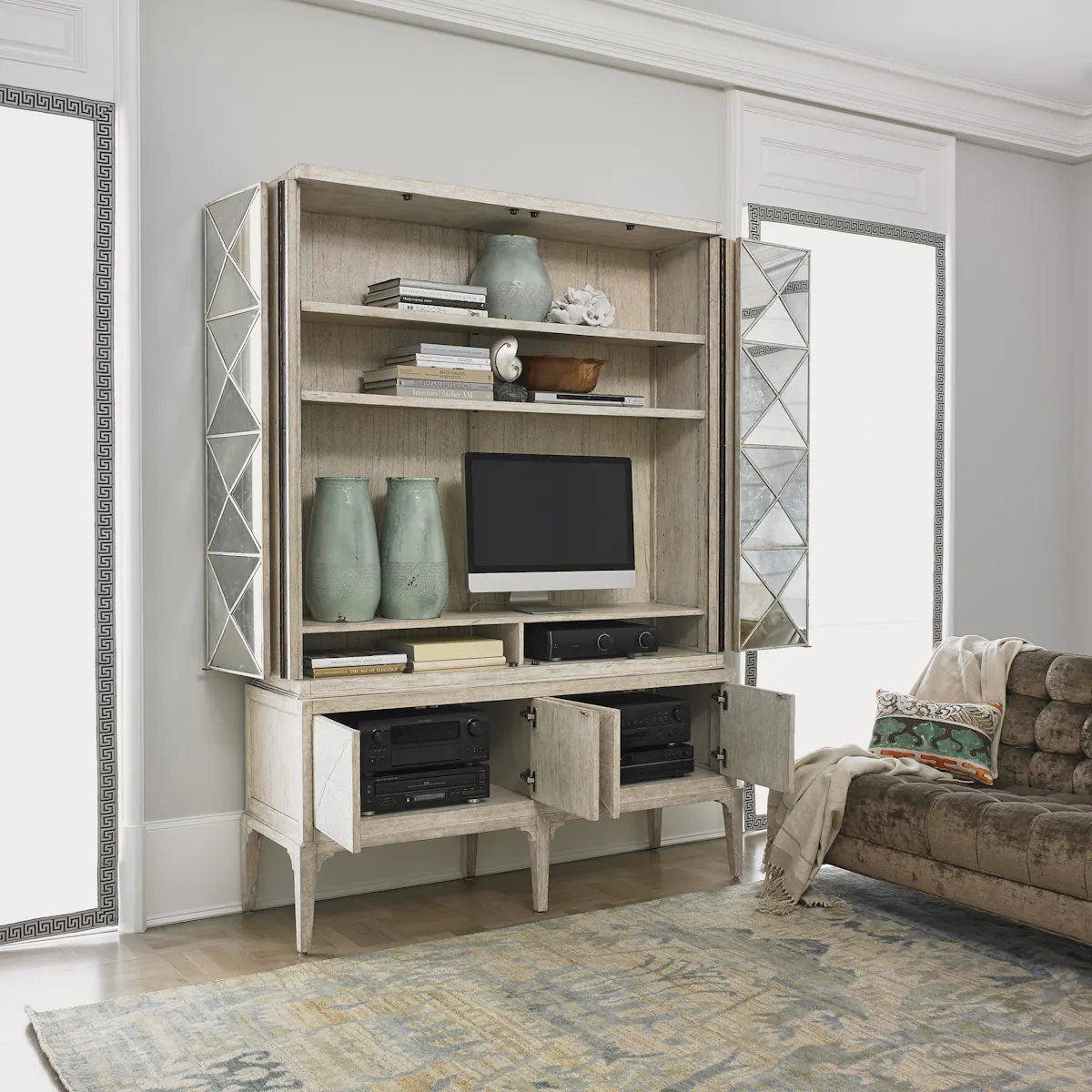 Ambella Home 27046-820-001 Escher Multi-Use Cabinet Ambella Home 27046-820-001 Escher Multi-Use Cabinet