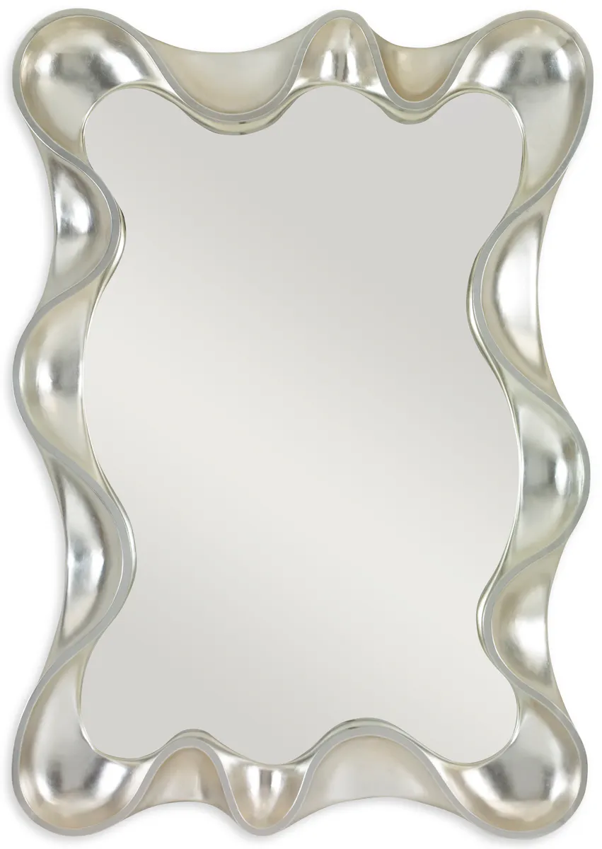Ambella Home 27113-980-040 Scalloped Mirror Silver Ambella Home 27113-980-040 Scalloped Mirror Silver