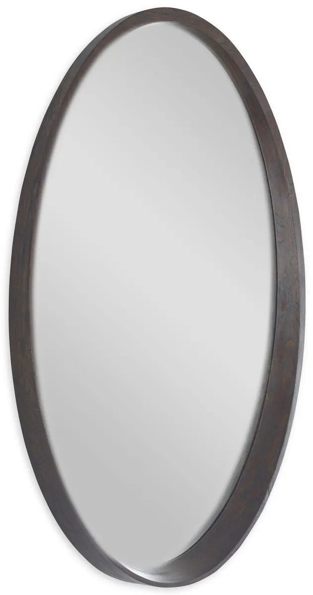 Ambella Home 27114-980-030 Oval Orbit Mirror Walnut Ambella Home 27114-980-030 Oval Orbit Mirror Walnut
