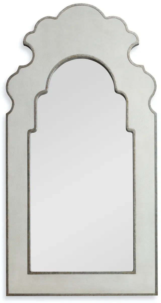 Ambella Home 27125-980-028 Shagreen Arched Mirror Ambella Home 27125-980-028 Shagreen Arched Mirror