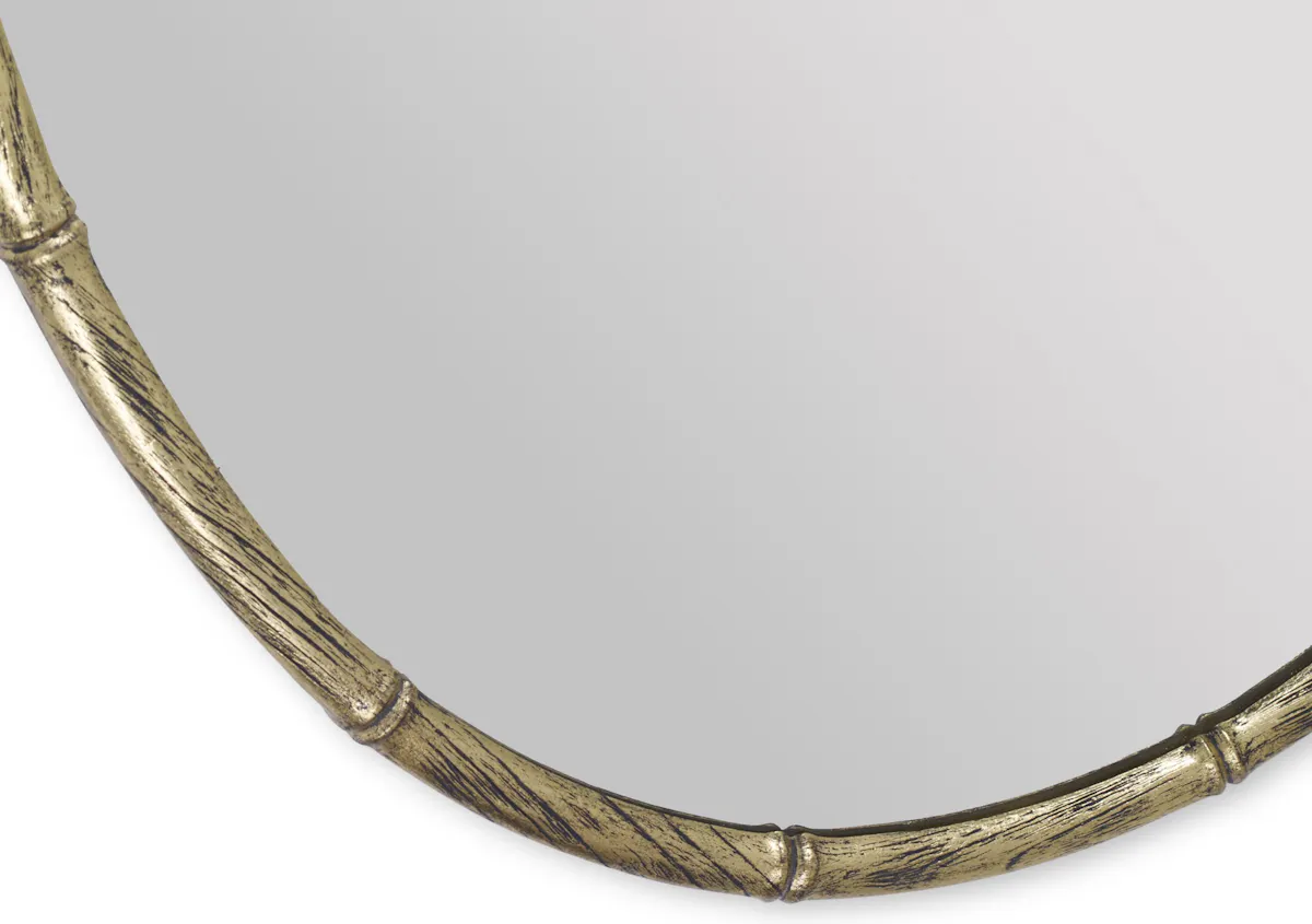 Ambella Home 27141-980-034 Bamboo Oval Mirror Ambella Home 27141-980-034 Bamboo Oval Mirror