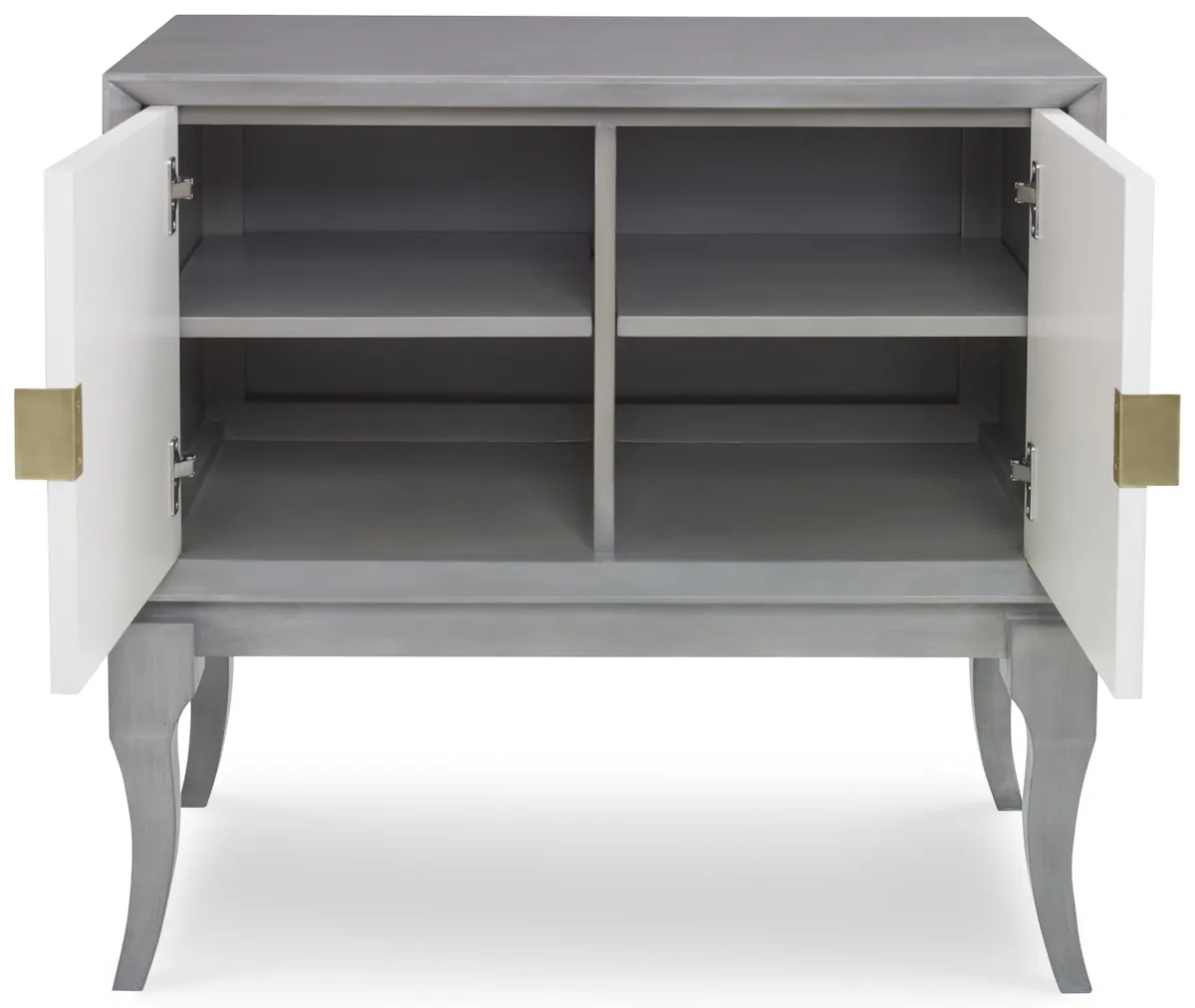 Ambella Home 27152-820-002 Avondale Cabinet Grey / Linen Ambella Home 27152-820-002 Avondale Cabinet Grey / Linen