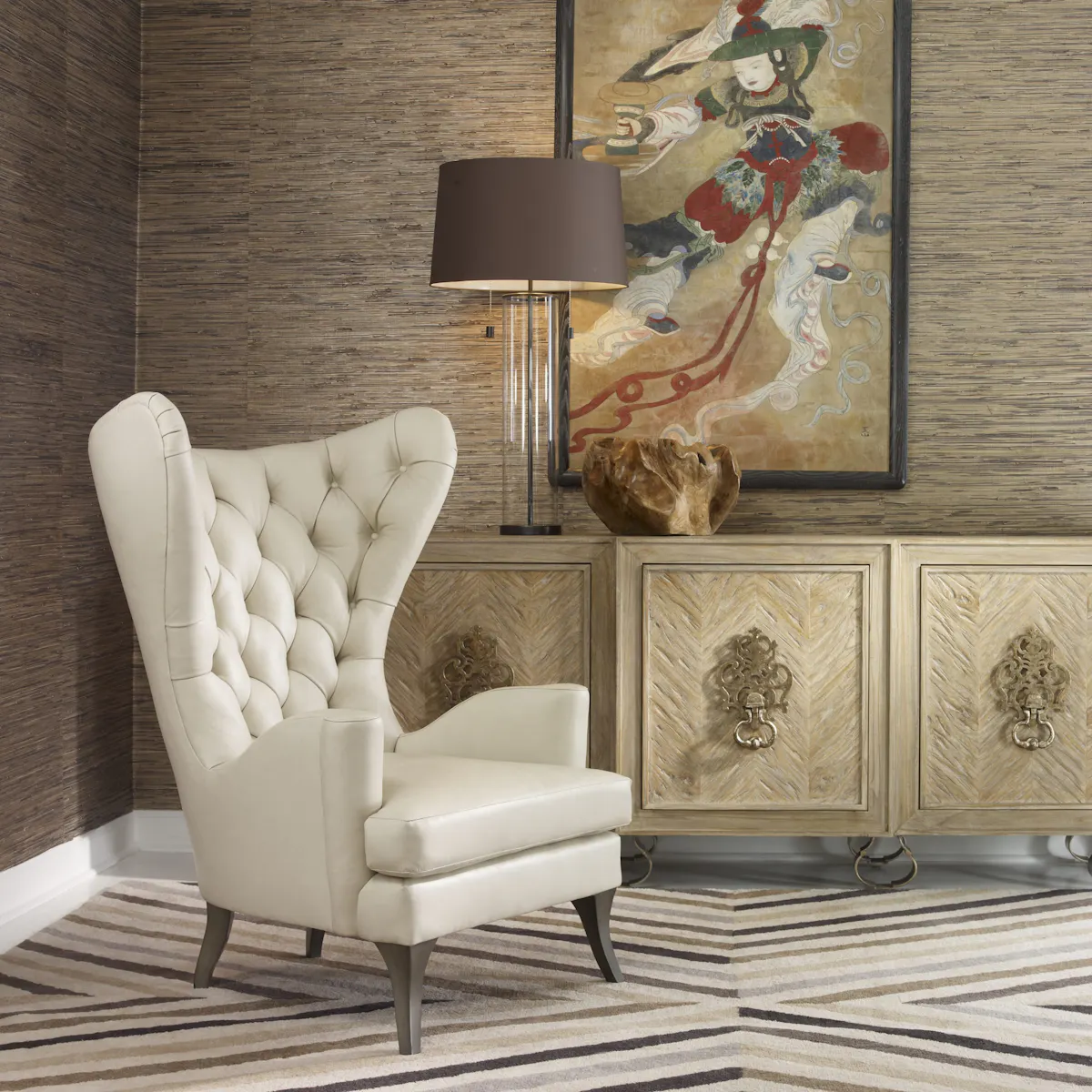 Ambella Home 286-00 Gossamer Wing Chair Ambella Home 286-00 Gossamer Wing Chair