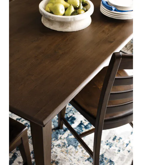 Kincaid Furniture 317-700M 60" Counter Height Table, Mocha Kincaid Furniture 317-700M 60" Counter Height Table, Mocha