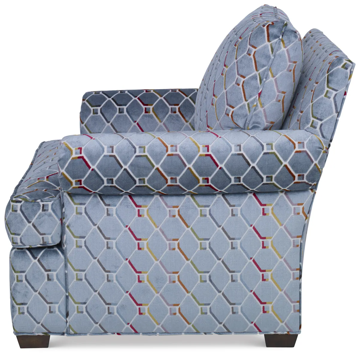 Ambella Home 4002-11 Profiles Chair Panel Roll Arm Ambella Home 4002-11 Profiles Chair Panel Roll Arm