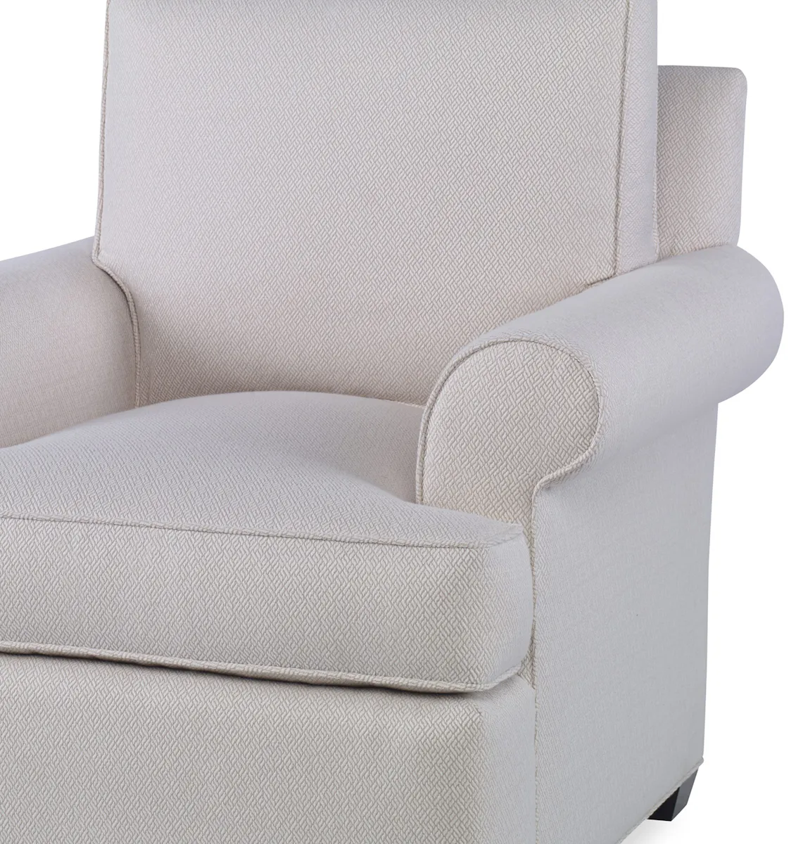 Ambella Home 4009-11 Profiles Chair Modern Roll Arm T Cushion Ambella Home 4009-11 Profiles Chair Modern Roll Arm T Cushion