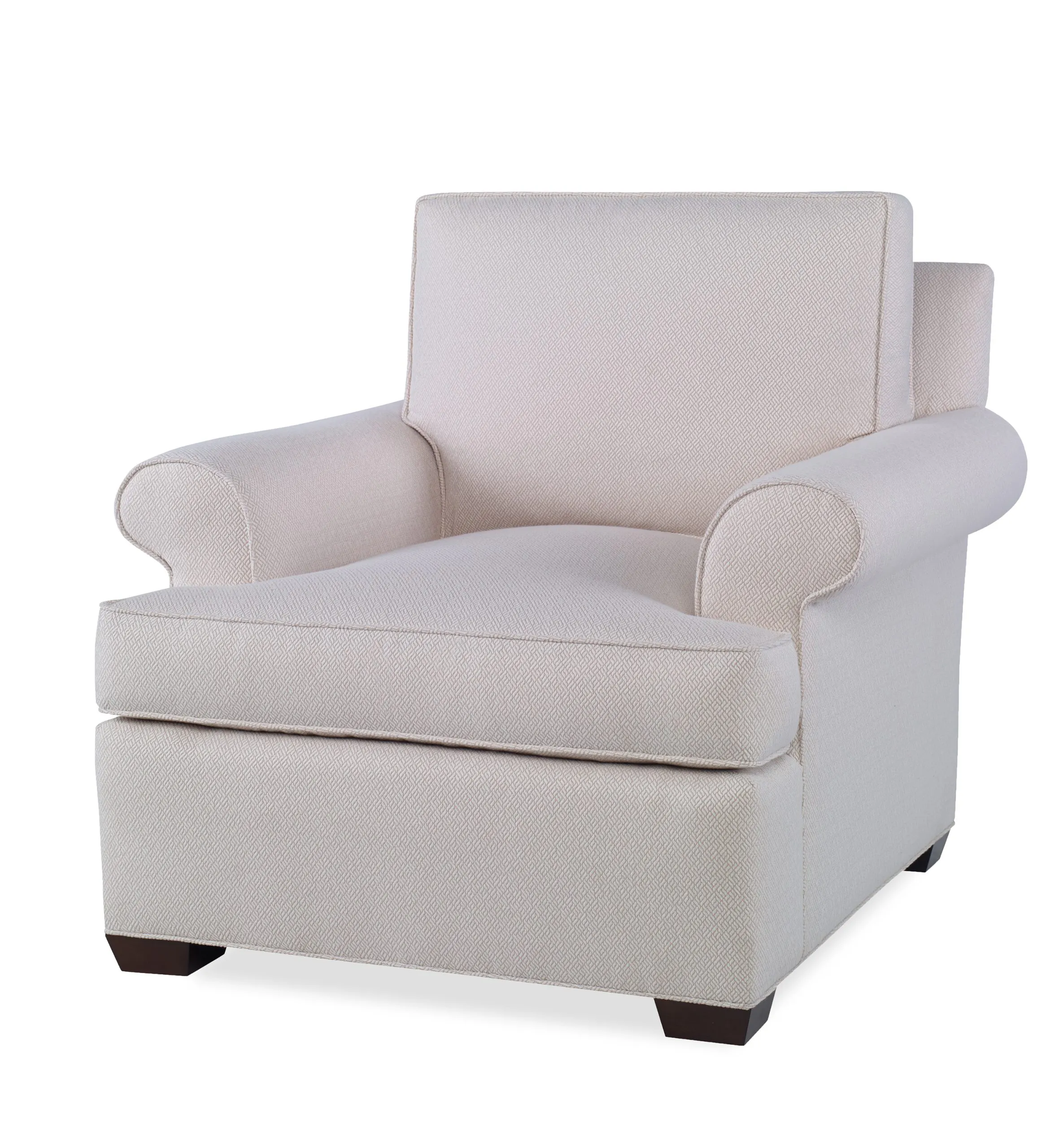 Ambella Home 4009-11 Profiles Chair Modern Roll Arm T Cushion