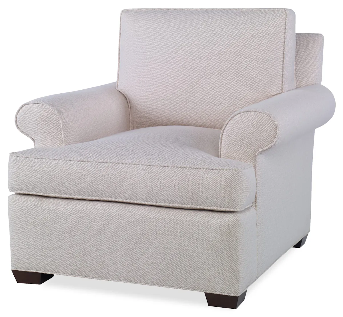 Ambella Home 4009-11 Profiles Chair Modern Roll Arm T Cushion Ambella Home 4009-11 Profiles Chair Modern Roll Arm T Cushion