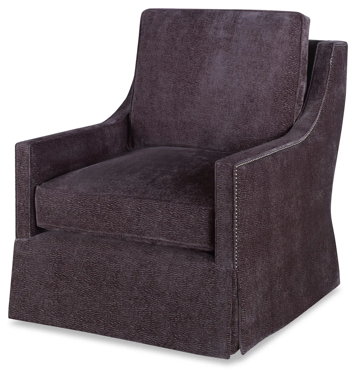 Ambella Home 427-00 Sonoma Swivel Chair Skirted Ambella Home 427-00 Sonoma Swivel Chair Skirted