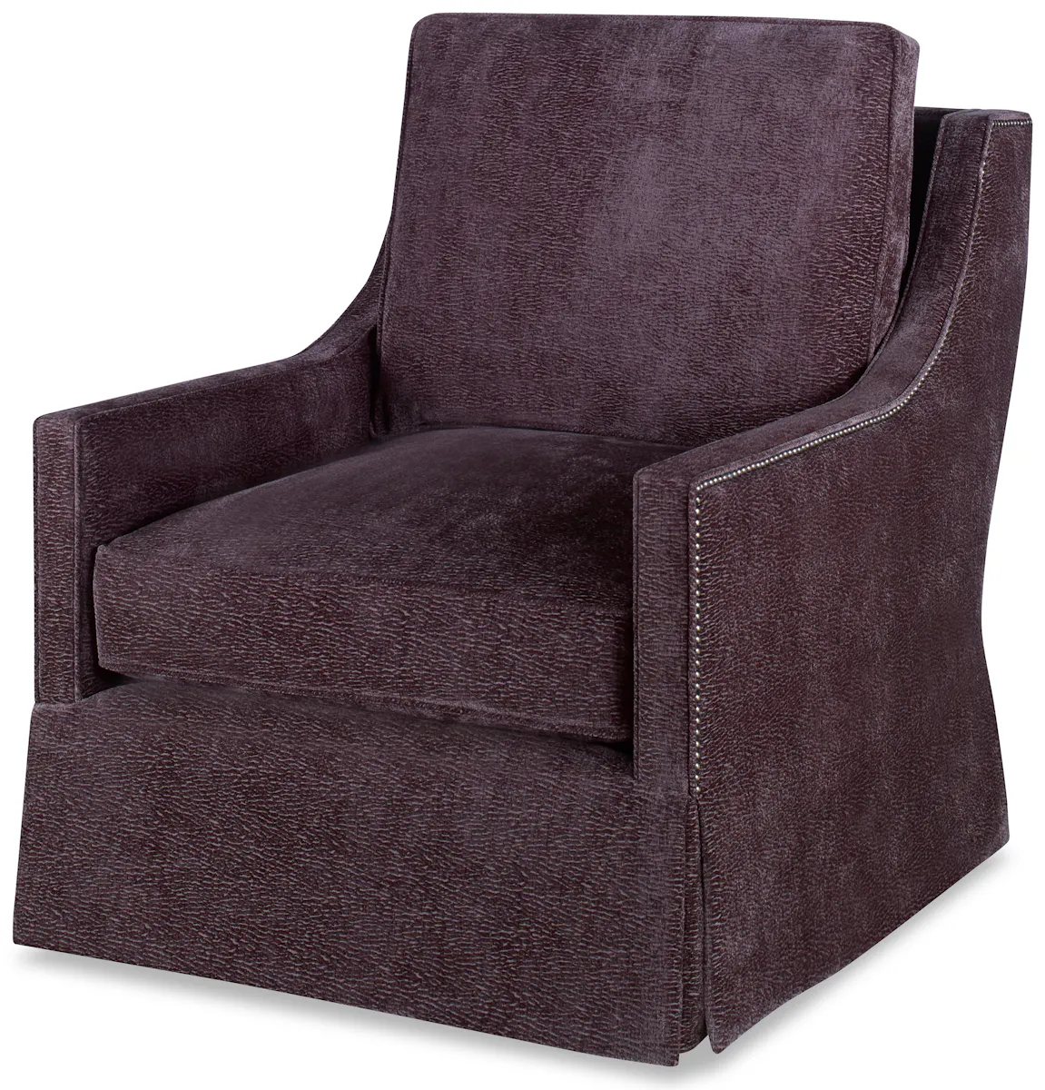 Ambella Home 427-00 Sonoma Swivel Chair Skirted Ambella Home 427-00 Sonoma Swivel Chair Skirted