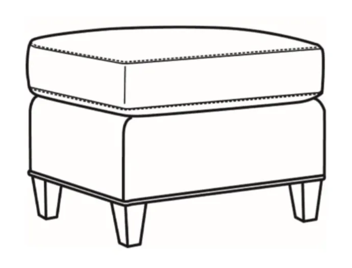 CR Laine 4452-07 Madelaine Ottoman CR Laine 4452-07 Madelaine Ottoman
