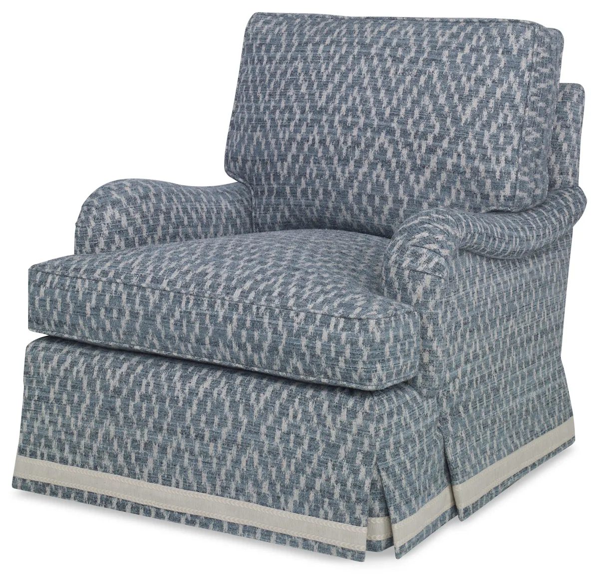 Ambella Home 472-00 Brinsley Chair Skirted Ambella Home 472-00 Brinsley Chair Skirted