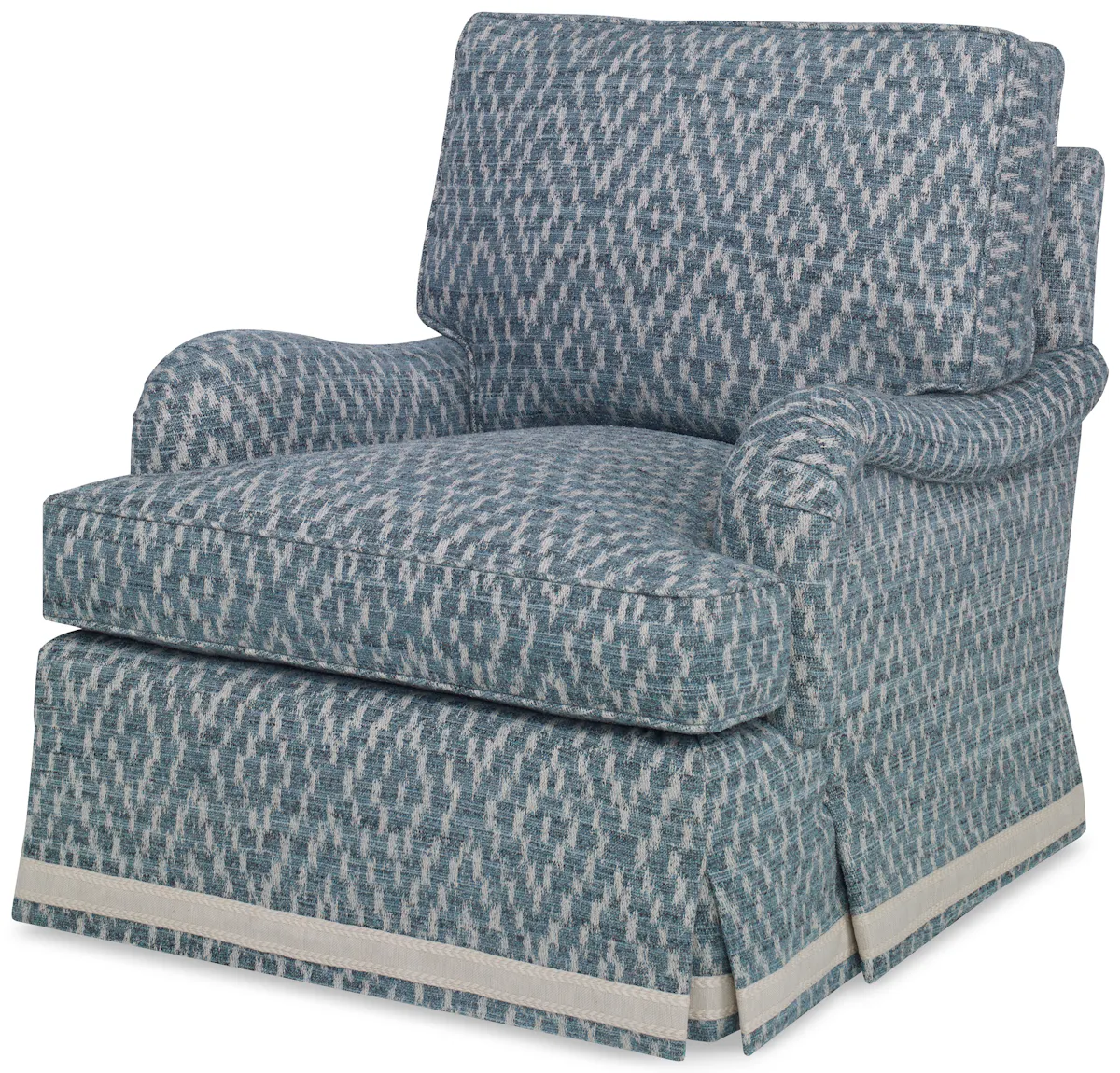 Ambella Home 472-00 Brinsley Chair Skirted Ambella Home 472-00 Brinsley Chair Skirted