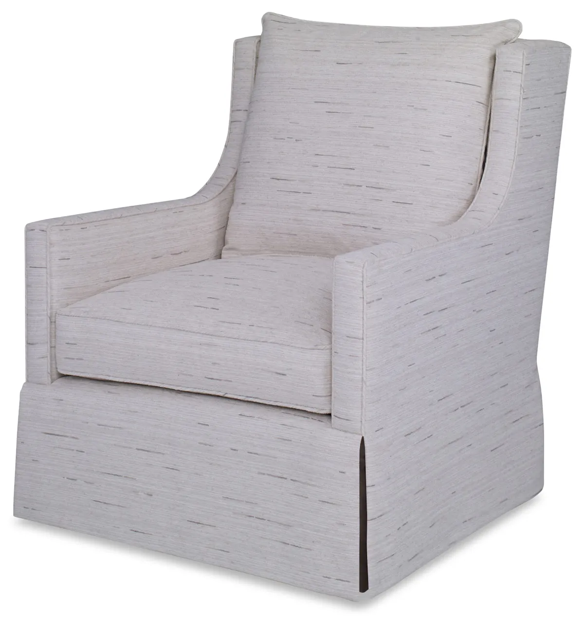 Ambella Home 478-00 Callum Swivel Chair Skirted Ambella Home 478-00 Callum Swivel Chair Skirted