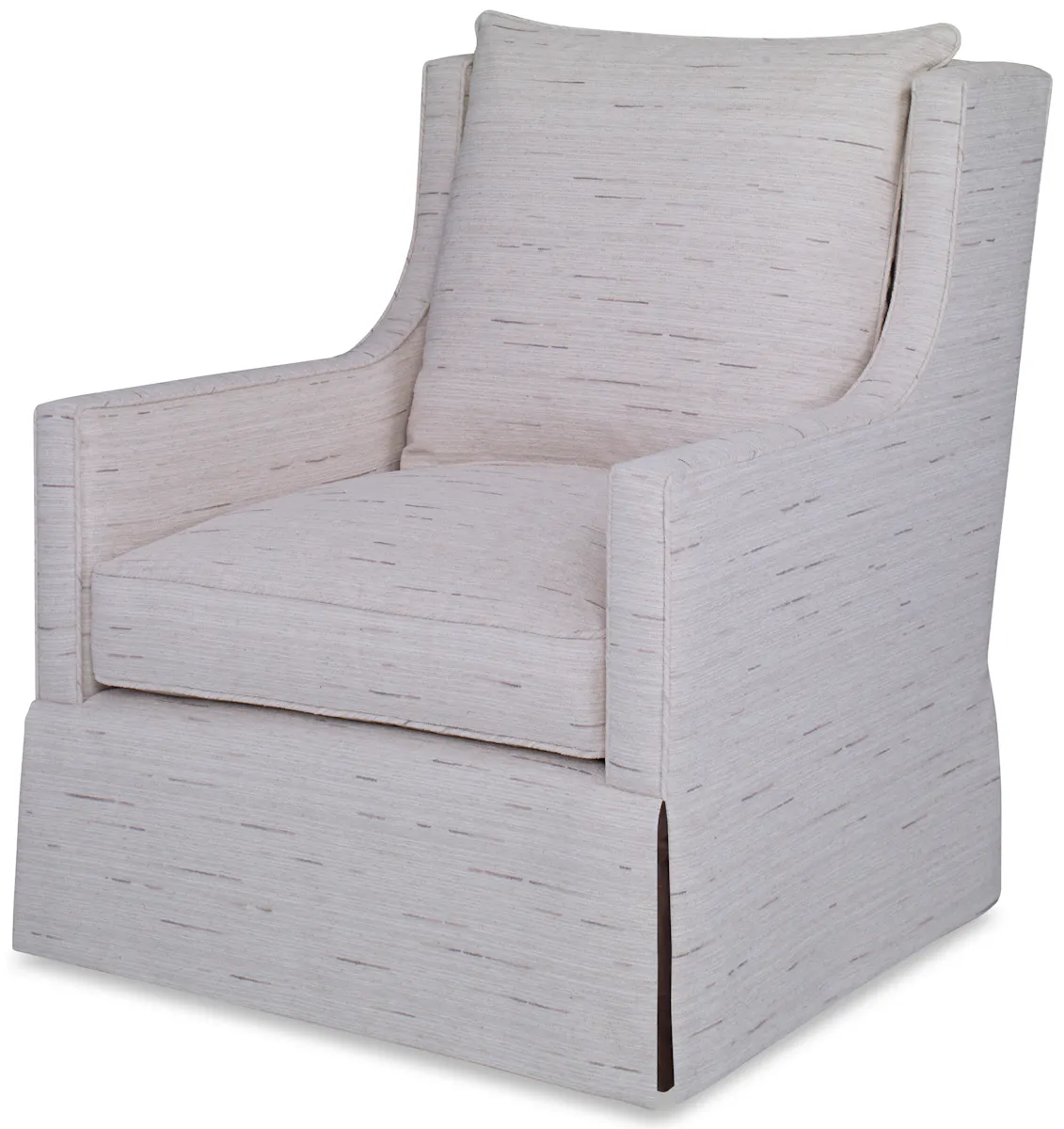 Ambella Home 478-00 Callum Swivel Chair Skirted Ambella Home 478-00 Callum Swivel Chair Skirted