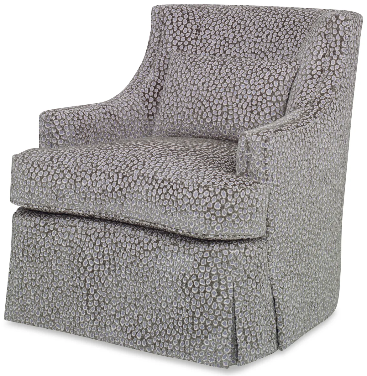 Ambella Home 498-00 Newport Chair Skirted Ambella Home 498-00 Newport Chair Skirted