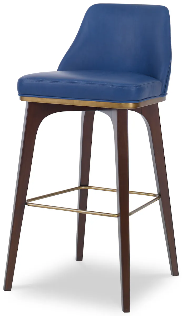 Ambella Home 58050-510-001C Nelson Barstool Custom Ambella Home 58050-510-001C Nelson Barstool Custom