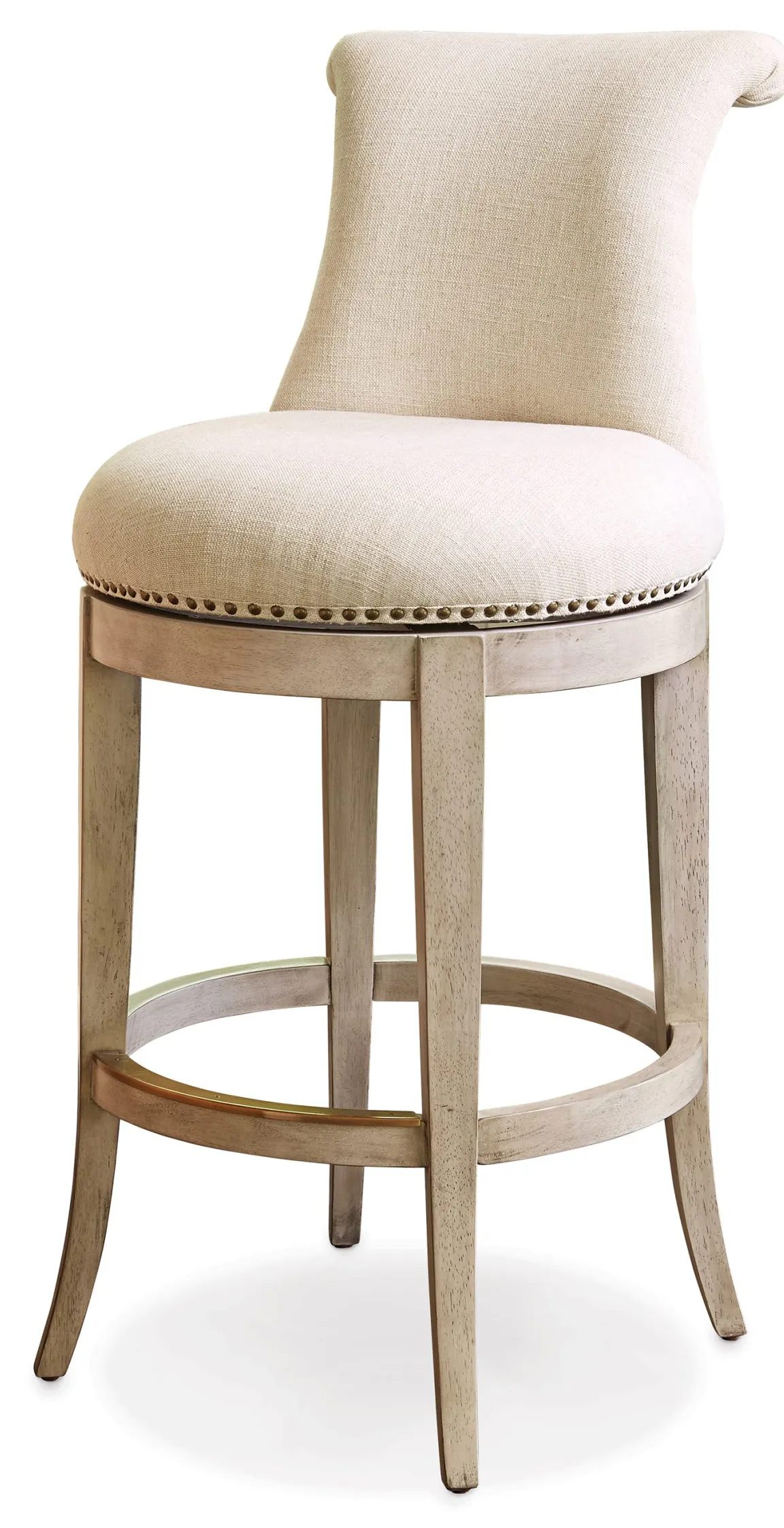Ambella Home 61000-510-003 Ionic Barstool Grey Ambella Home 61000-510-003 Ionic Barstool Grey