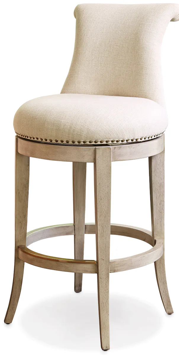 Ambella Home 61000-510-003 Ionic Barstool Grey Ambella Home 61000-510-003 Ionic Barstool Grey