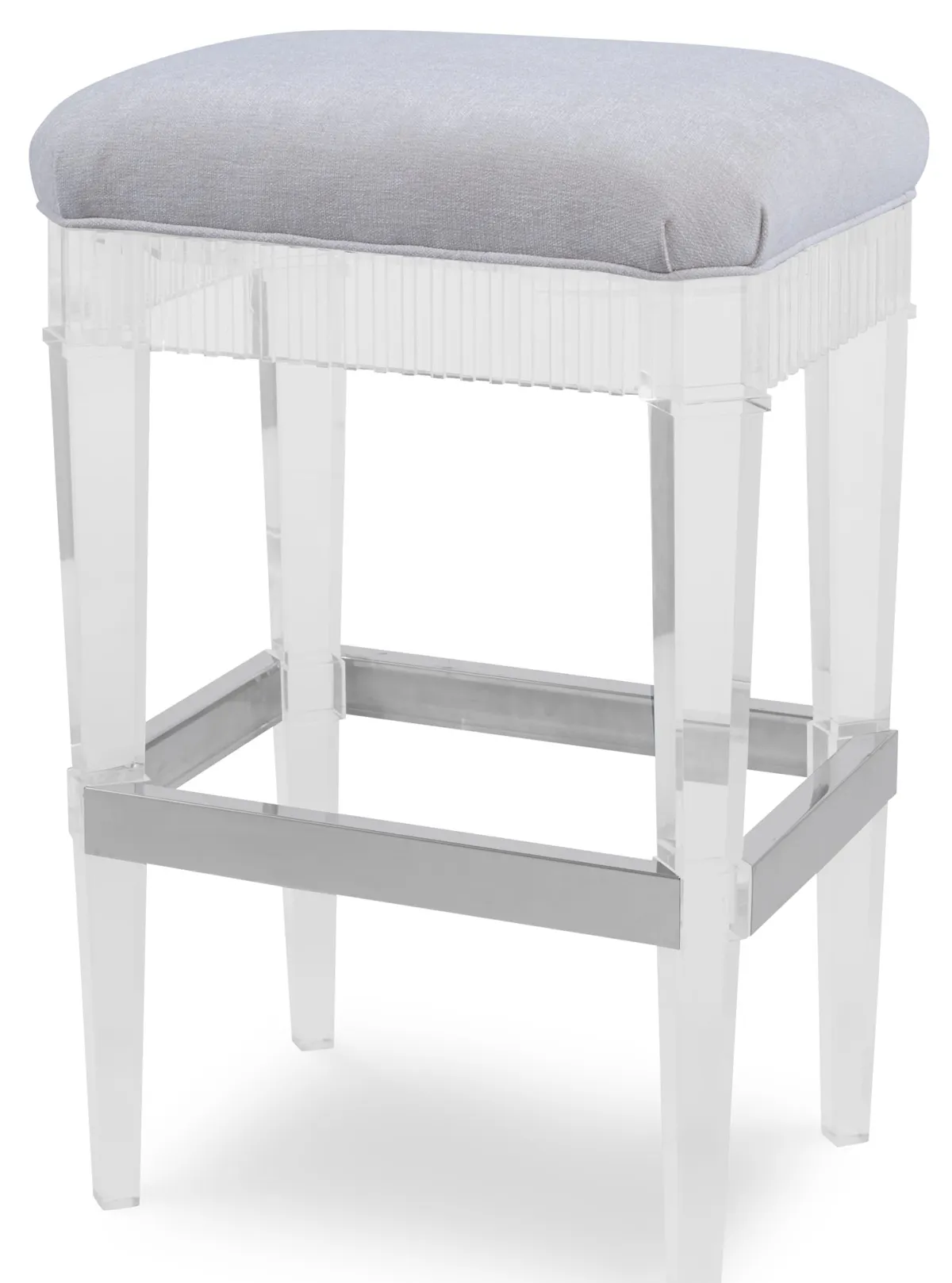 Ambella Home 63014-510-001 Fluted Barstool Ambella Home 63014-510-001 Fluted Barstool