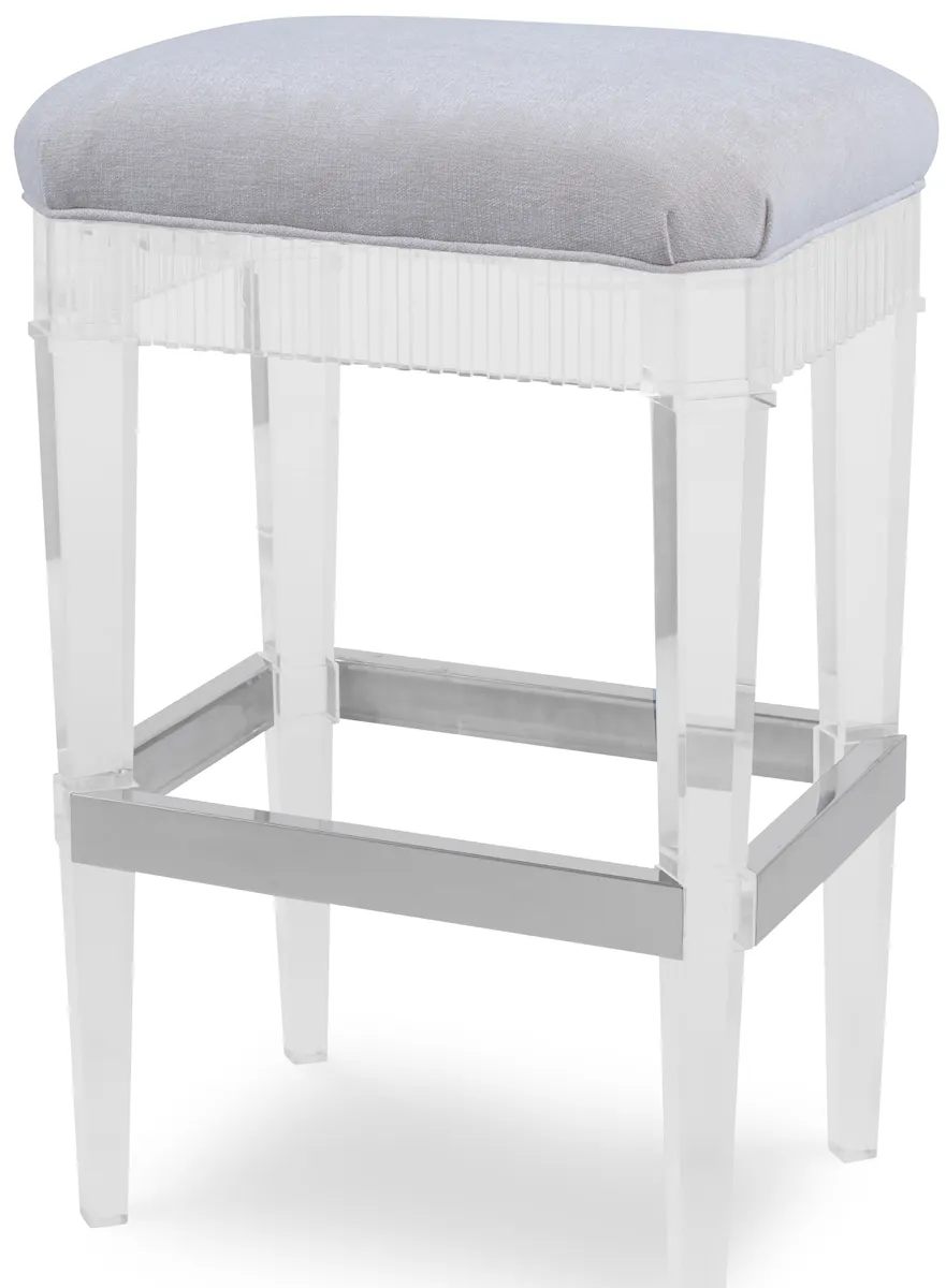 Ambella Home 63014-510-001 Fluted Barstool Ambella Home 63014-510-001 Fluted Barstool