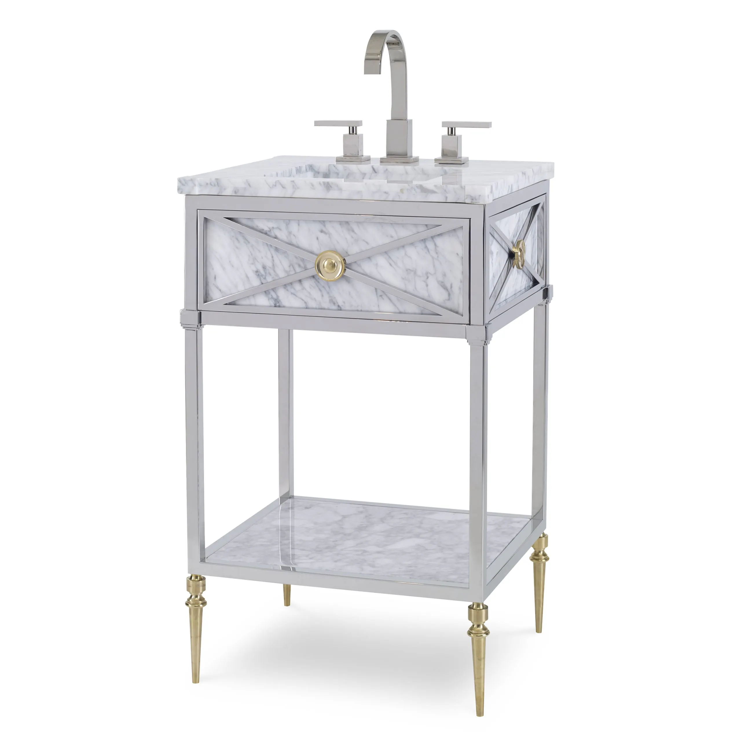Ambella Home 68001-110-301 Napoleon Petite Sink Chest