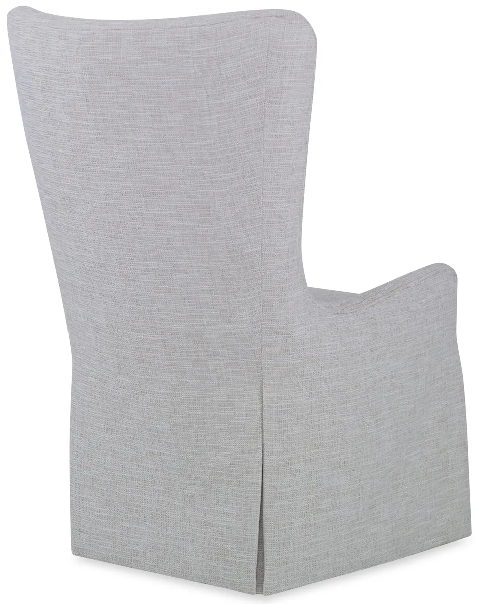 Ambella Home 866-00 Providence Dining Chair Skirted Ambella Home 866-00 Providence Dining Chair Skirted