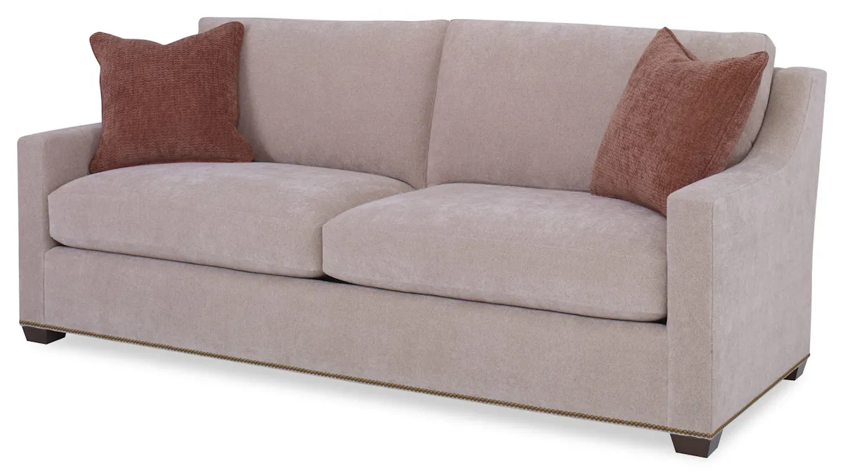 Ambella Home 9011-15 Custom Value Sofa Sloped Track Arm Ambella Home 9011-15 Custom Value Sofa Sloped Track Arm