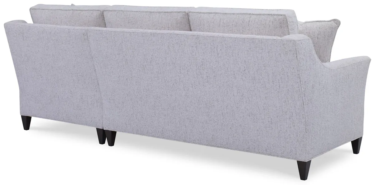 Ambella Home 9012 Custom Value Flared Arm Sectional Ambella Home 9012 Custom Value Flared Arm Sectional