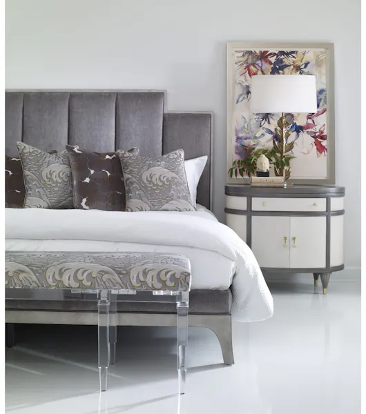 Ambella Home 9207-200 Rafferty Upholstered Bed King Ambella Home 9207-200 Rafferty Upholstered Bed King