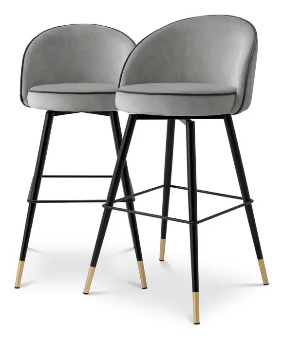 Eichholtz A117658 Bar Stool Cooper Set of 2 Eichholtz A117658 Bar Stool Cooper Set of 2