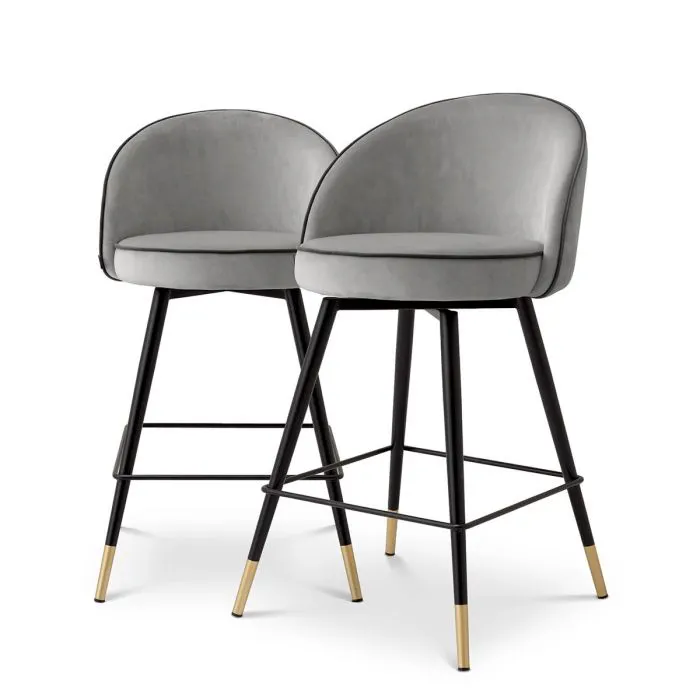 Eichholtz A117659 Counter Stool Cooper Set of 2 Eichholtz A117659 Counter Stool Cooper Set of 2
