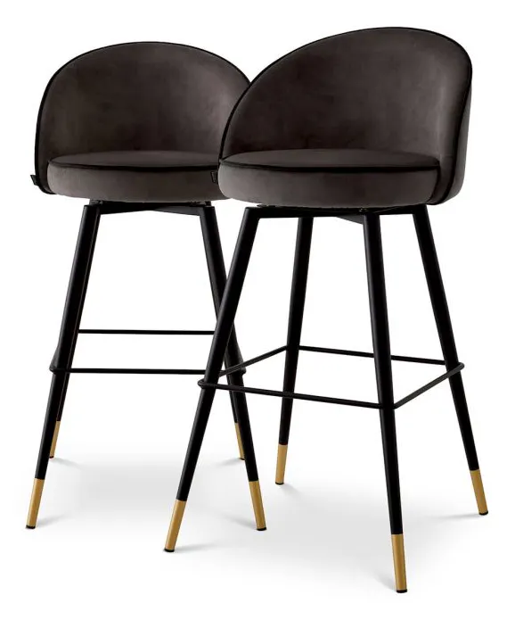 Eichholtz A117898 Bar Stool Cooper Set of 2 Eichholtz A117898 Bar Stool Cooper Set of 2