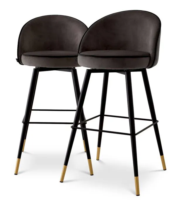 Eichholtz A117898 Bar Stool Cooper Set of 2 Eichholtz A117898 Bar Stool Cooper Set of 2