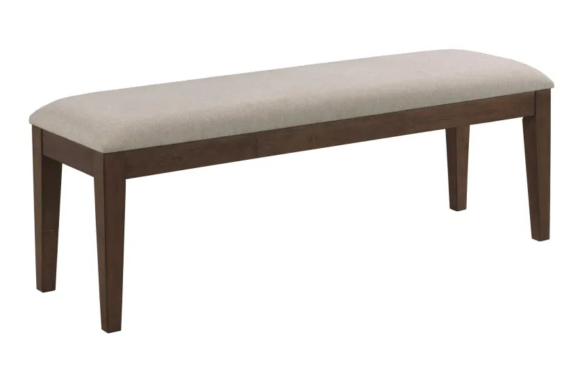 Kincaid Furniture 317-480M Upholstered Dining Bench, Mocha